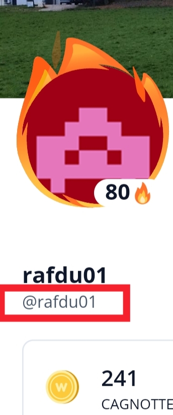 Exemple Pseudo WeWard