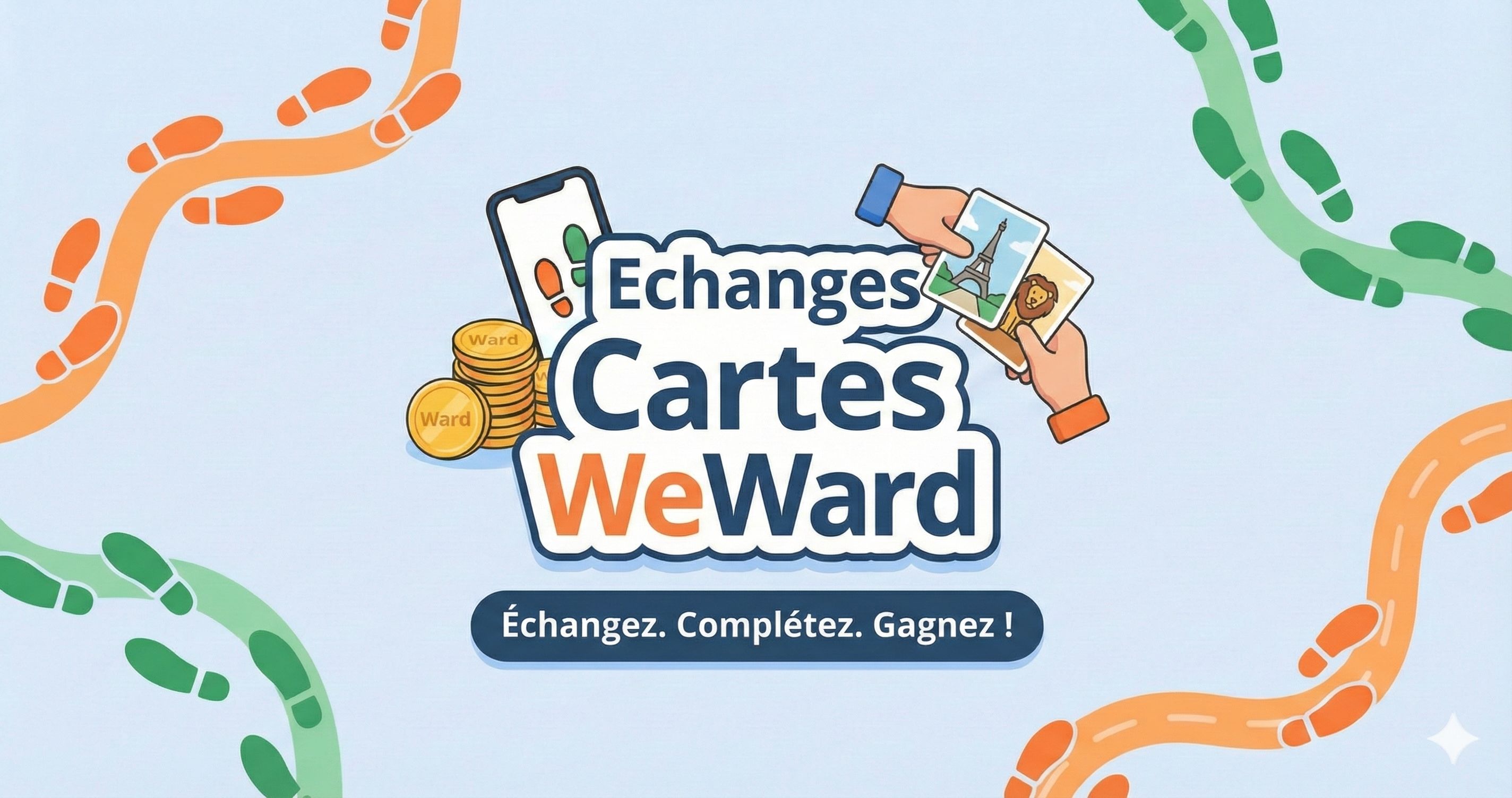 WeWard Echange Cartes